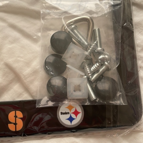 Two Pack of Pittsburg Steelers License Plate Frame - Picture 3 of 4